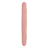 RealRock Slim Dubbele dildo - 30,5 cm - Naturel