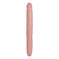 RealRock Slim Dubbele dildo - 30,5 cm - Naturel, afbeelding 4