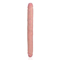 RealRock Slim Dubbele dildo - 35,6 cm - Flesh