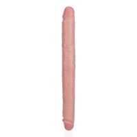 RealRock Slim Dubbele dildo - 35,6 cm - Flesh, afbeelding 5