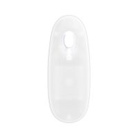 RealRock LED vibrerende rechte dildo met ballen - 15 cm - Transparant, afbeelding 4