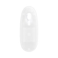 RealRock LED vibrerende rechte dildo met ballen - 20 cm - Transparant, afbeelding 4