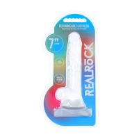 RealRock Vibrerende LED dildo met zuignap - 18 cm, afbeelding 2