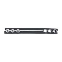 Red Leather verstelbare leren cockring - Wit, afbeelding 4