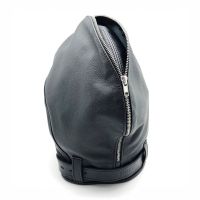 Red Leather Sensorial leren bivakmuts - Zwart, afbeelding 3