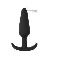 Shots Toys Slanke Buttplug voor Beginners - Zwart, afbeelding 2