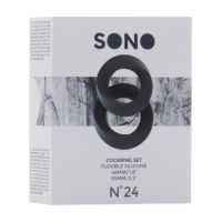 Sono No.24 - Cockring set - Grijs, afbeelding 4