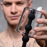XR Brands Rosebud cilinder met siliconen anal beads, afbeelding 6