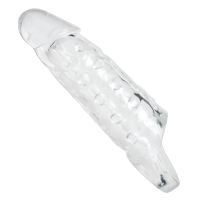 XR Brands Transparent Realistic Penis Sleeve, afbeelding 3