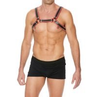 Ouch! Z Series bulldog borstharnas - L/XL, afbeelding 4