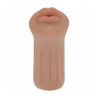 XKIN Raw - The Grip - Kleine TPE masturbator - 137g - Lichtbruin, afbeelding 3