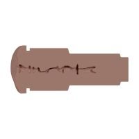 XKIN Metallix - Lyra Rose - Torch masturbator - Kont - 570g - Rosé goud/Bruin, afbeelding 3