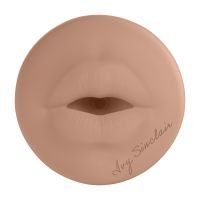 XKIN Metallix - Ivy Sinclair - Vibrerende torch masturbator - Mond - 590g - Groen/Lichtbruin, afbeelding 2