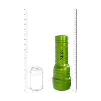 XKIN Metallix - Lyv Royale - Vibrerende torch masturbator met zuigkracht - Mond - 660g - Groen/Bruin, afbeelding 5