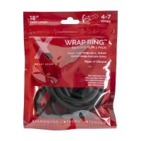 PerfectFitBrand Siliconen Slim Wrap Ring - Cockring / ballstrap - 45 cm, afbeelding 3