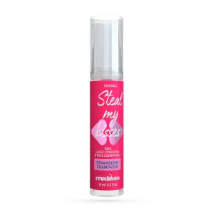 Crushious Steal My Kisses - Glijmiddel - Aardbei champagne smaak - 10 ml