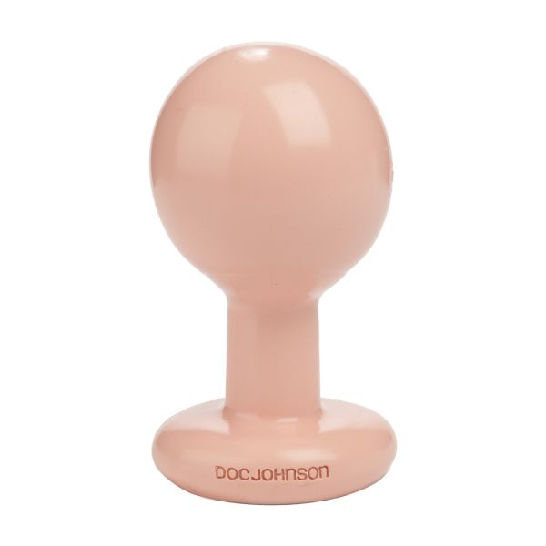 Doc Johnson The Classic - Ronde Buttplug - Medium - Crème