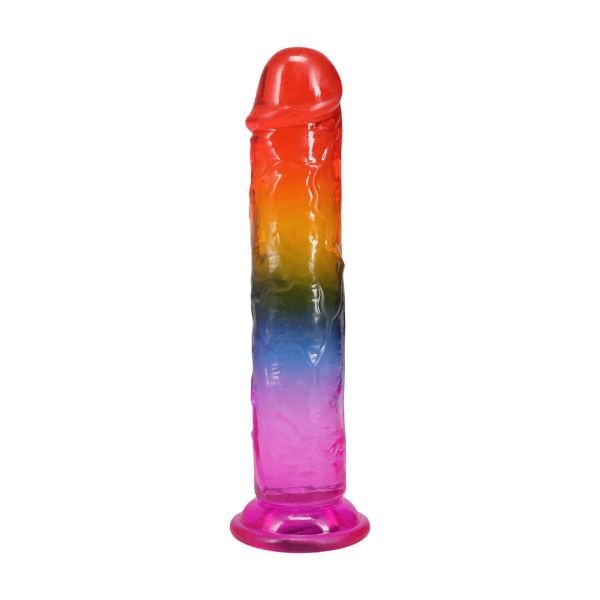Doc Johnson Classic Dong - 19,7 cm - Regenboog