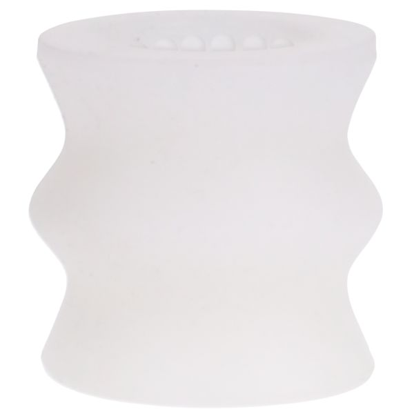 Doc Johnson Glow Helping Head Siliconen - Masturbator sleeve - Frost / Groen glow