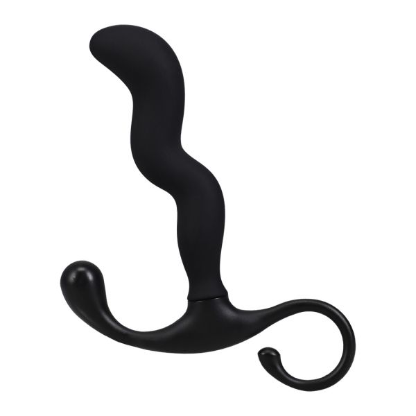 Doc Johnson Zigzag siliconen prostaatstimulator - Zwart