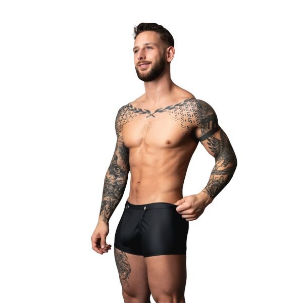 Male Power Snap Off short - Zwart