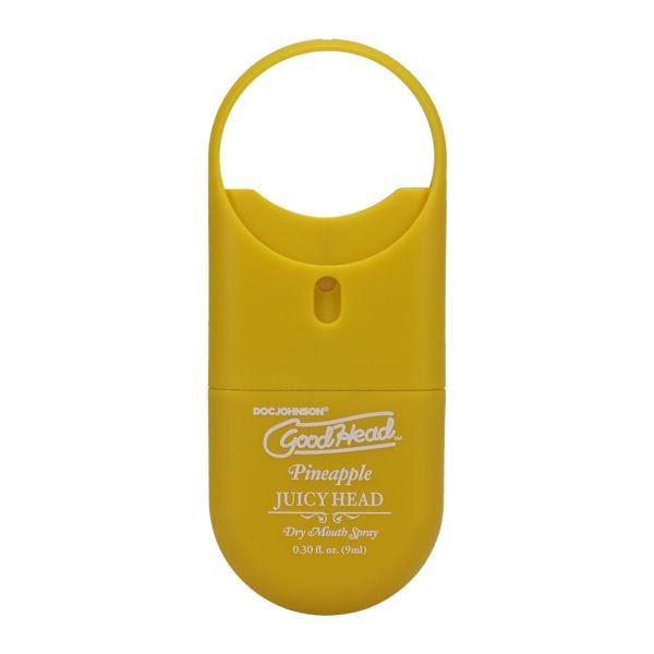 Doc Johnson Juicy Head - Spray tegen droge mond To-Go - Ananas - 9 ml