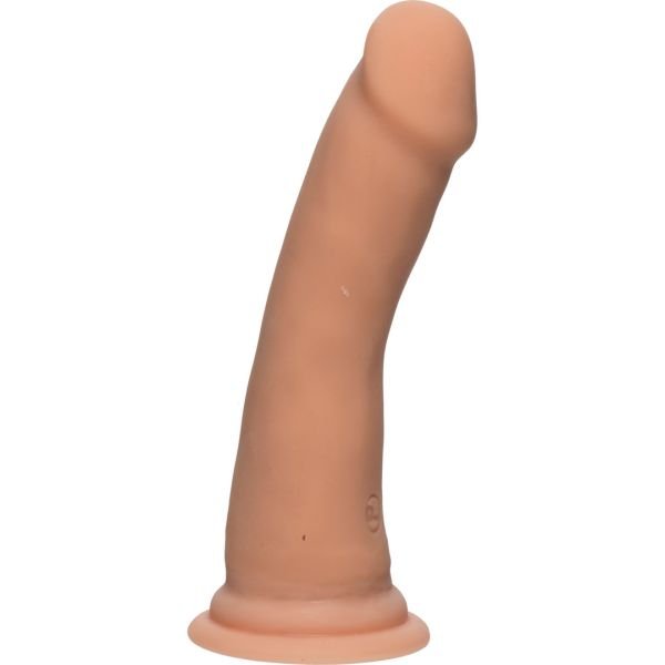 Doc Johnson Slim D - Realistische ULTRASKYN dildo met ballen - 15 cm