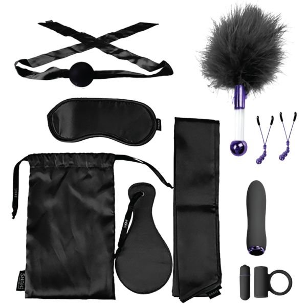 Doc Johnson The VIP Room - BDSM Premium Set - Zwart