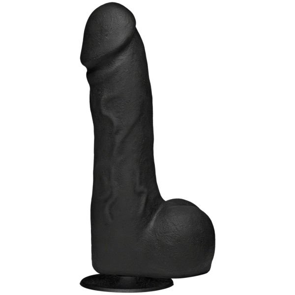 Doc Johnson The Perfect Cock - 19 cm - Zwart