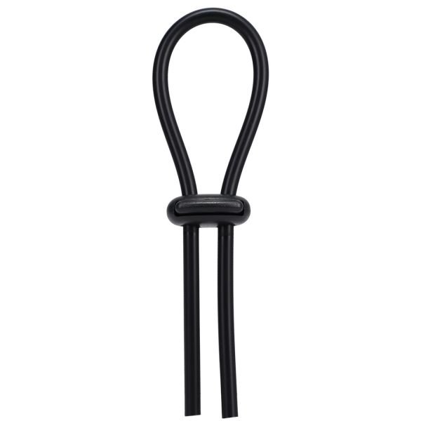 Doc Johnson The Lasso Double Lock - Cockstrap - Zwart