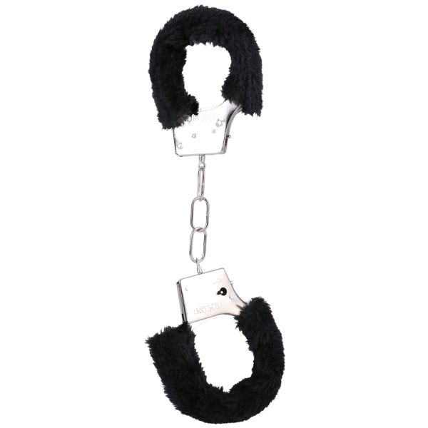 Doc Johnson Pluche handboeien - Zwart