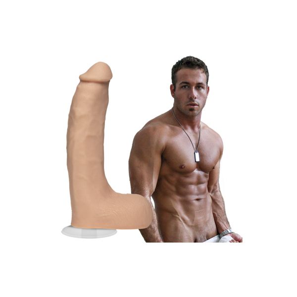 Doc Johnson Chad White - Realistische ULTRASKYN dildo - 20 cm