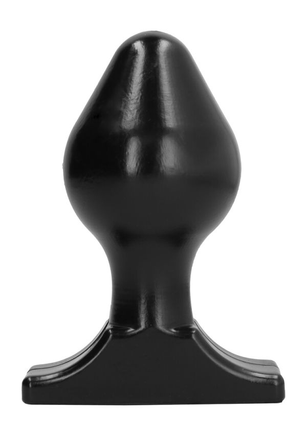 All Black Buttplug - 16 cm x 8 cm