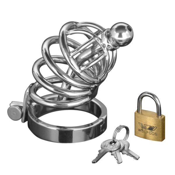 XR Brands Asylum - Kuisheidskooi met 4 ringen - S/M
