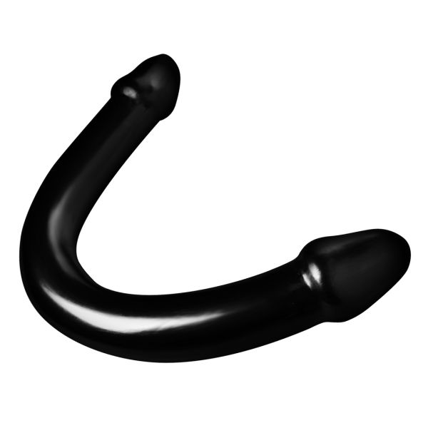 XR Brands XXL Dubbele dildo - Zwart