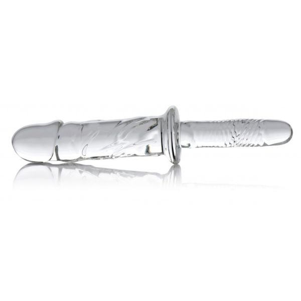 XR Brands Brutus - Glazen stootdildo