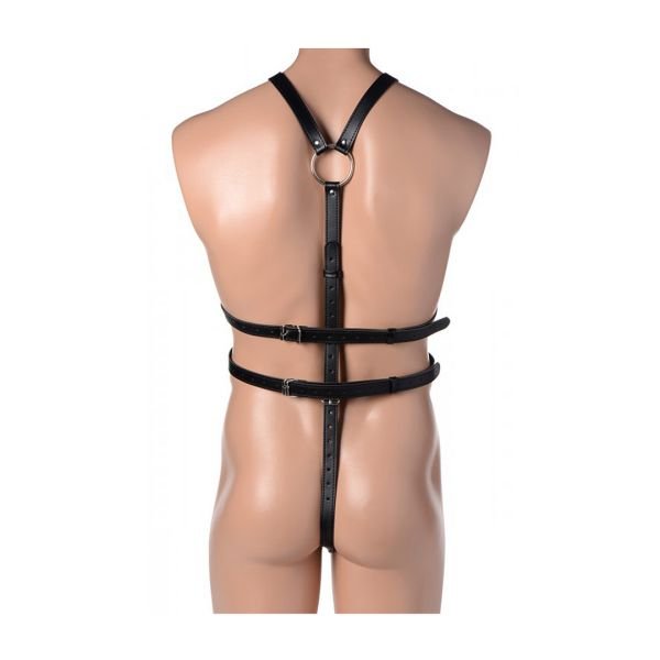 XR Brands STRICT - Bodyharnas voor mannen