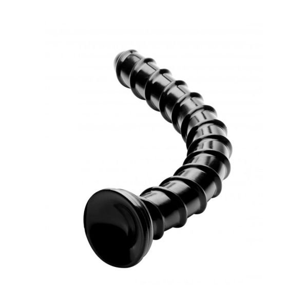 XR Brands Vertebral Snake - 46 cm - Zwart