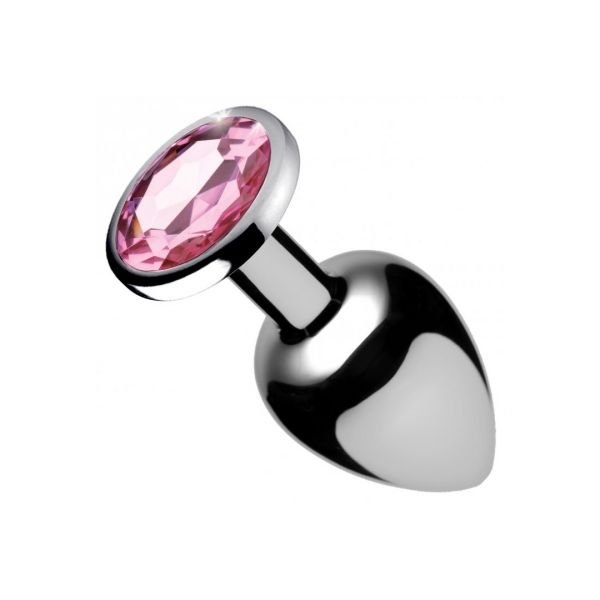 XR Brands Pink Gem - Buttplug - Medium