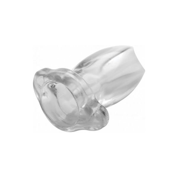 XR Brands Gape Glory - Transparante holle anaalplug - Large