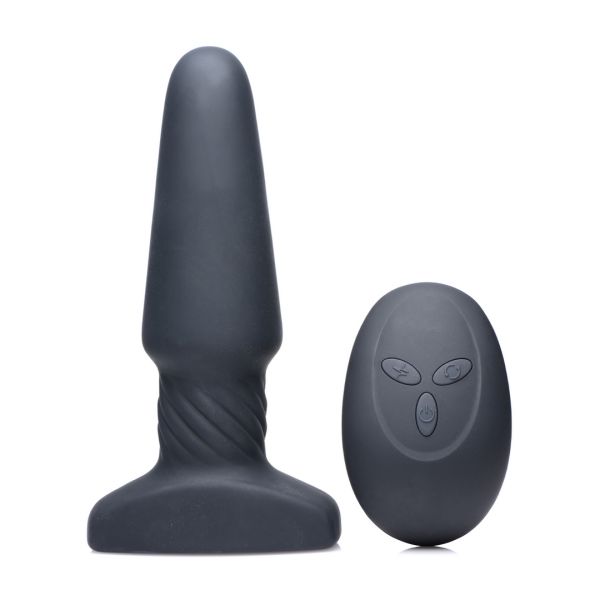 XR Brands Slim R - Gladde Rimming Plug met Afstandsbediening