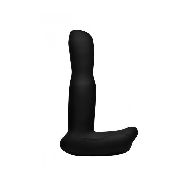 XR Brands siliconen prostaatvibrator met strelende beweging en afstandsbediening