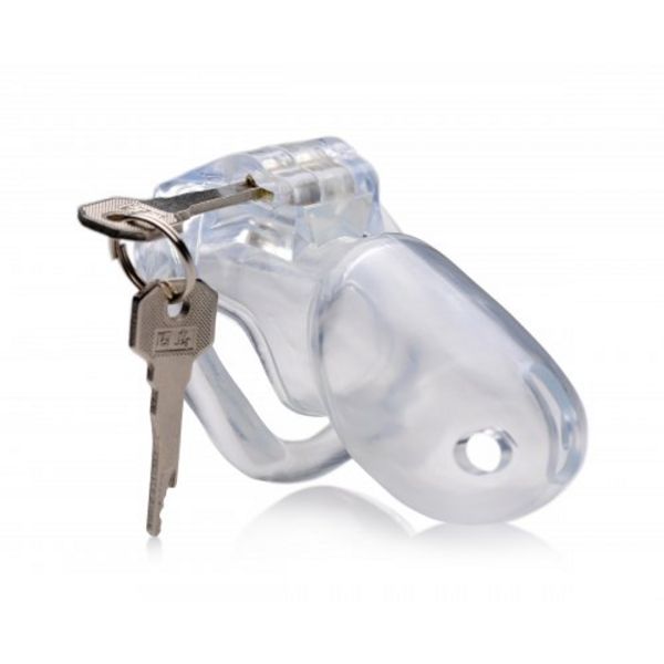 XR Brands Clear Captor - Kuisheidskooi met sleutels - Klein