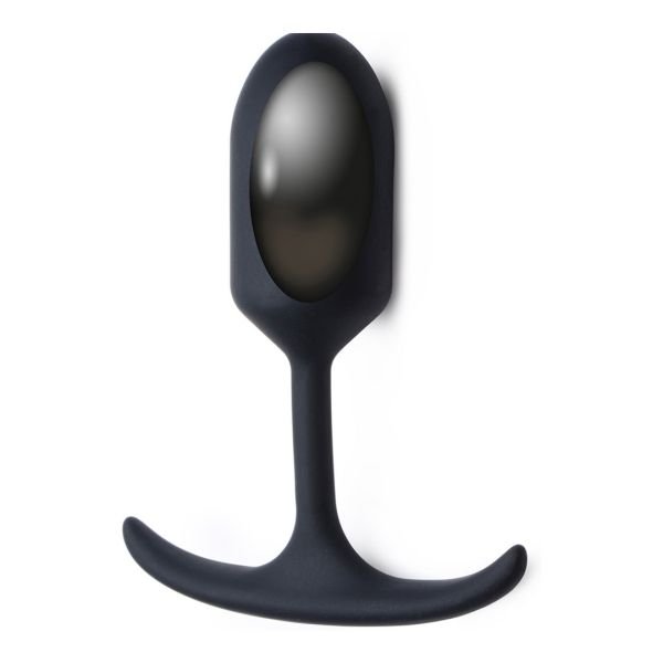 XR Brands Premium Siliconen Gewogen Anaalplug - Small