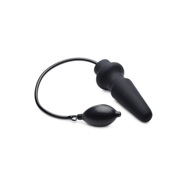 XR Brands Ass-Pand - Grote opblaasbare siliconen anaalplug