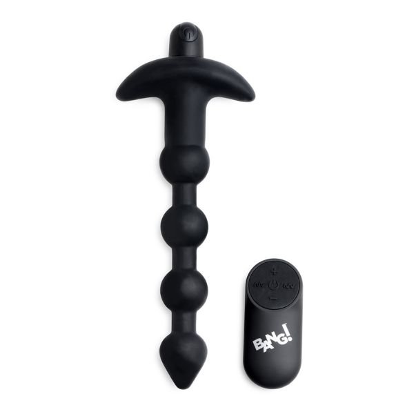 XR Brands Vibrerende siliconen anal beads met afstandsbediening