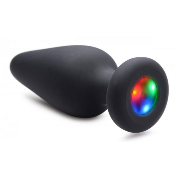 XR Brands Light-Up - Siliconen Buttplug - Medium