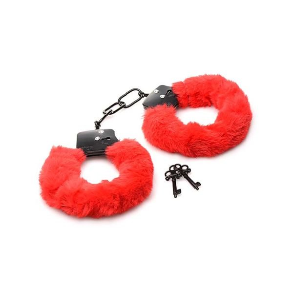 XR Brands Cuffed in Fur - Harige handboeien