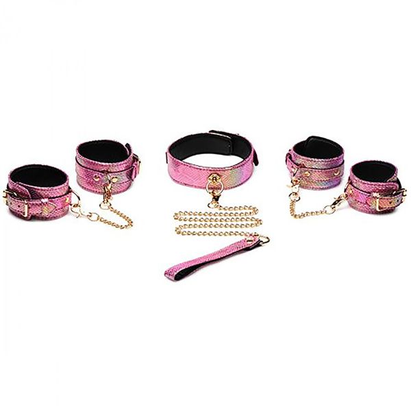 XR Brands Captive Cobra - Bondage set met slangenprint