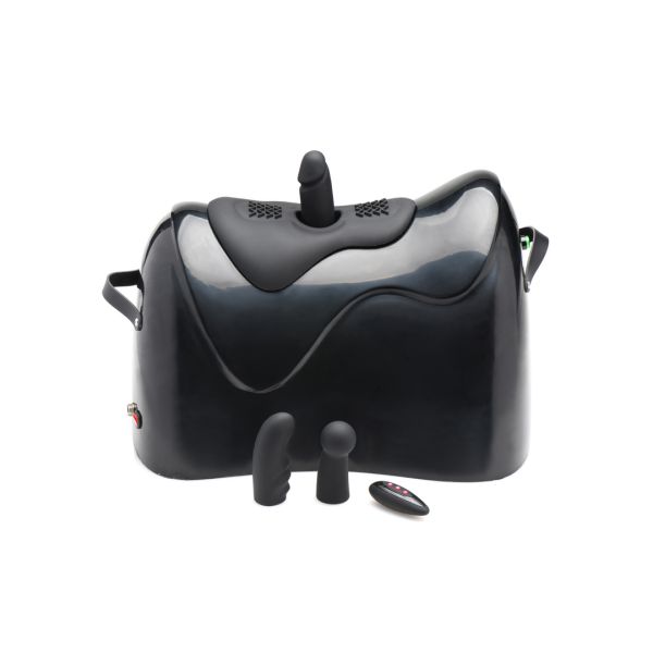 XR Brands Bucking Saddle 10x Stotende en Vibrerende Zadel Sexmachine